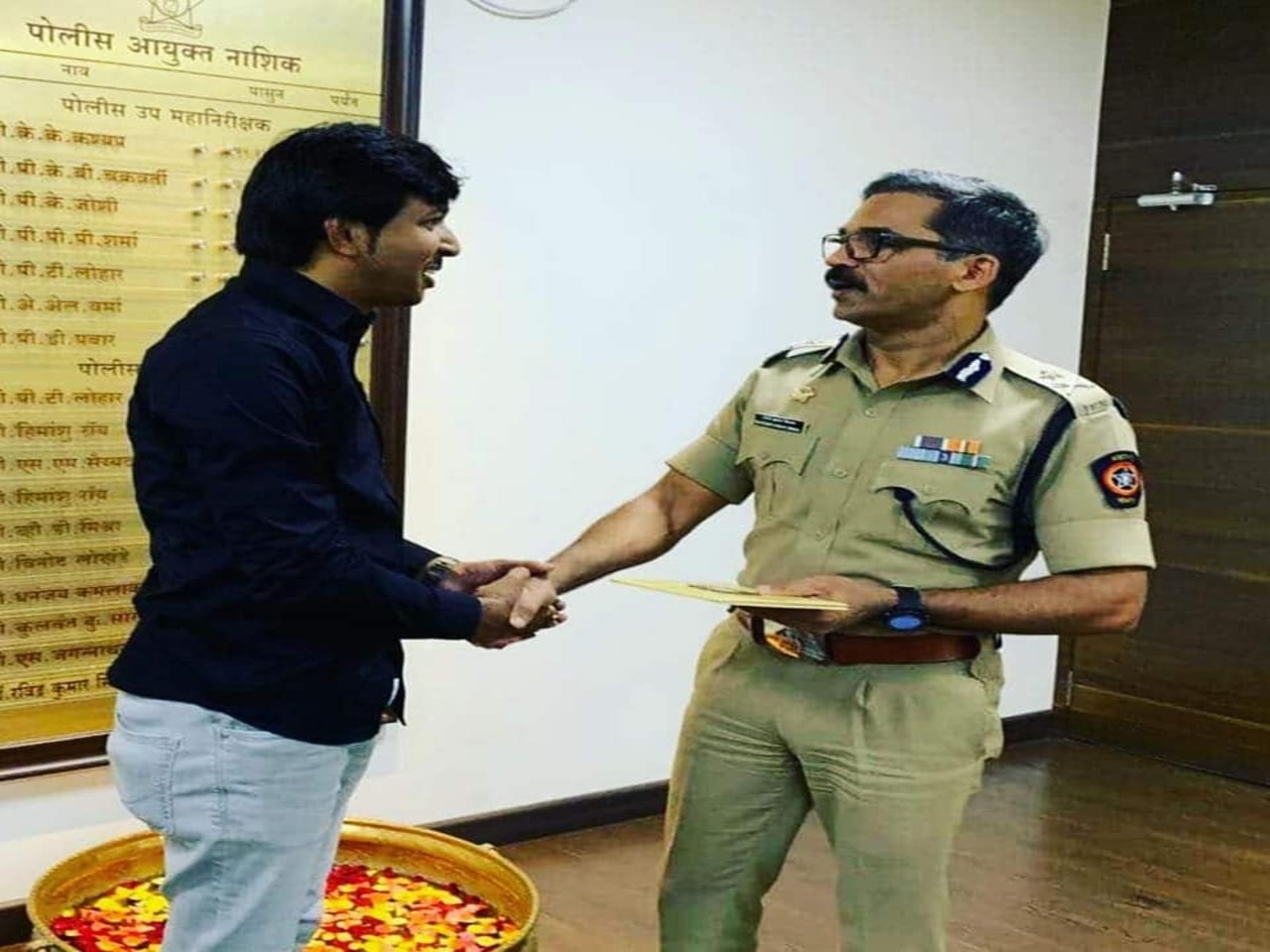 Swapnil Ingale felicitation